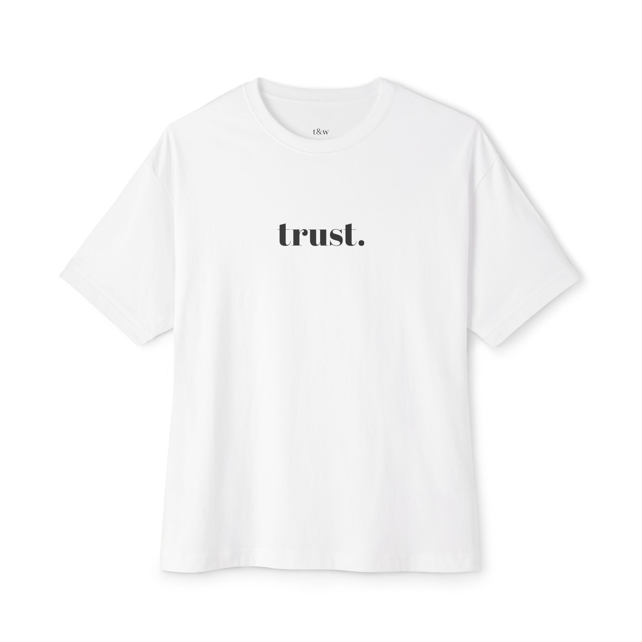 Trust. Boxy Tee — Vintage Myth Art Graphic T‑Shirt