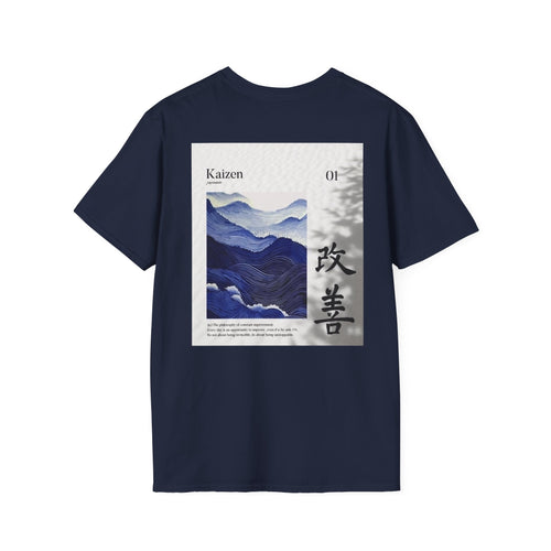 Kaizen Improve™ Oversized Navy Graphic Tee
