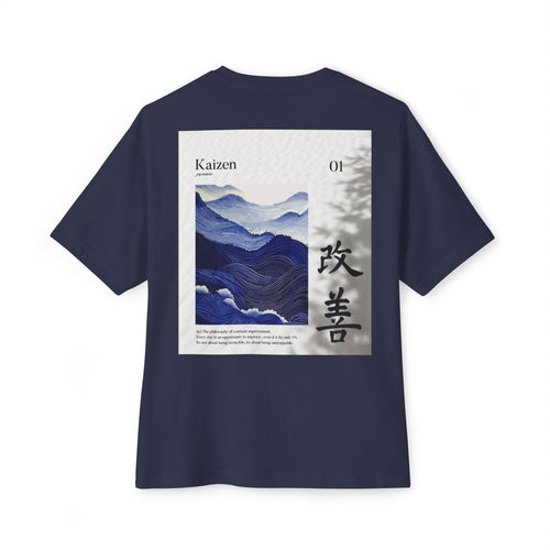Kaizen 'Improve' Graphic Tee - Oversized Boxy Shirt