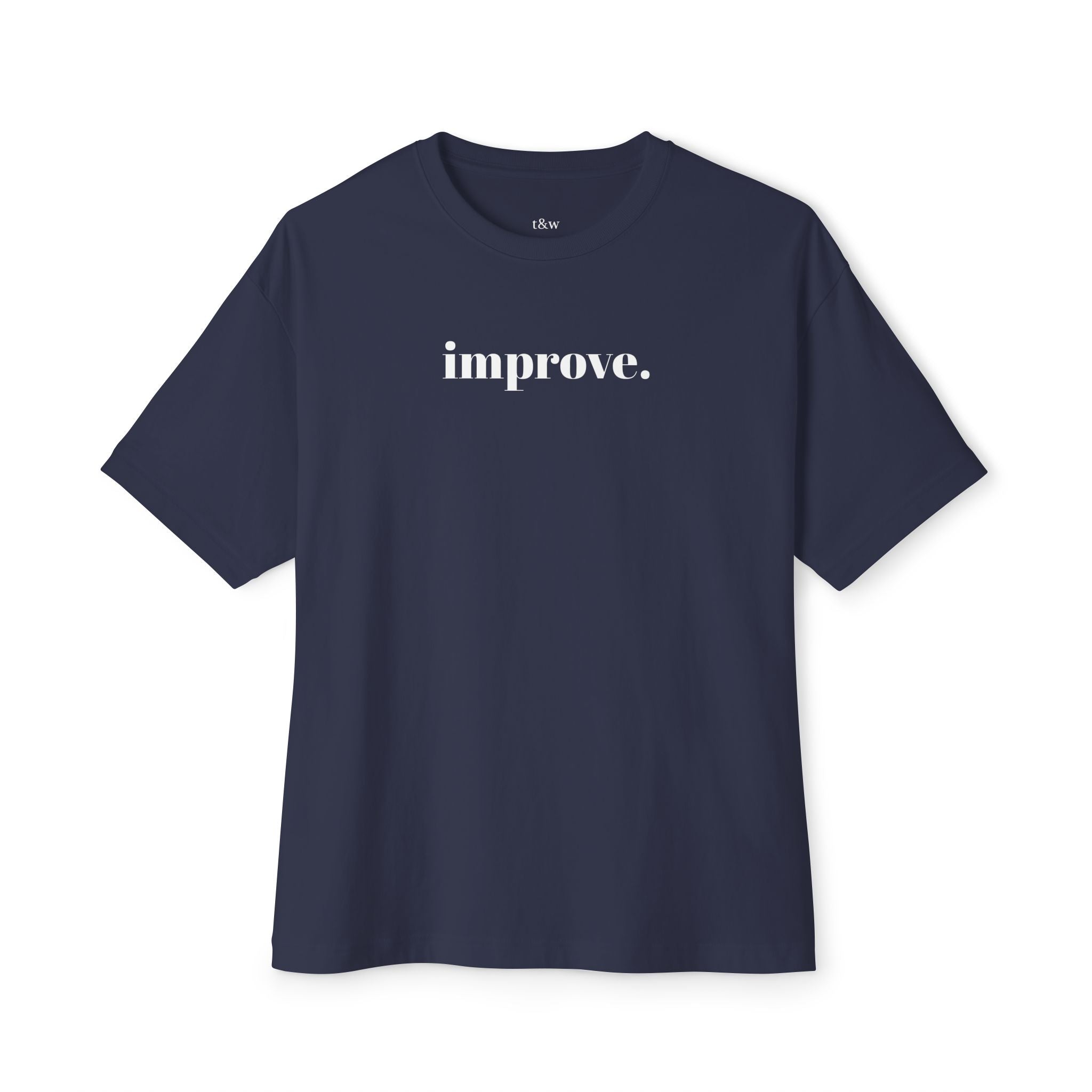 Kaizen 'Improve' Graphic Tee - Oversized Boxy Shirt
