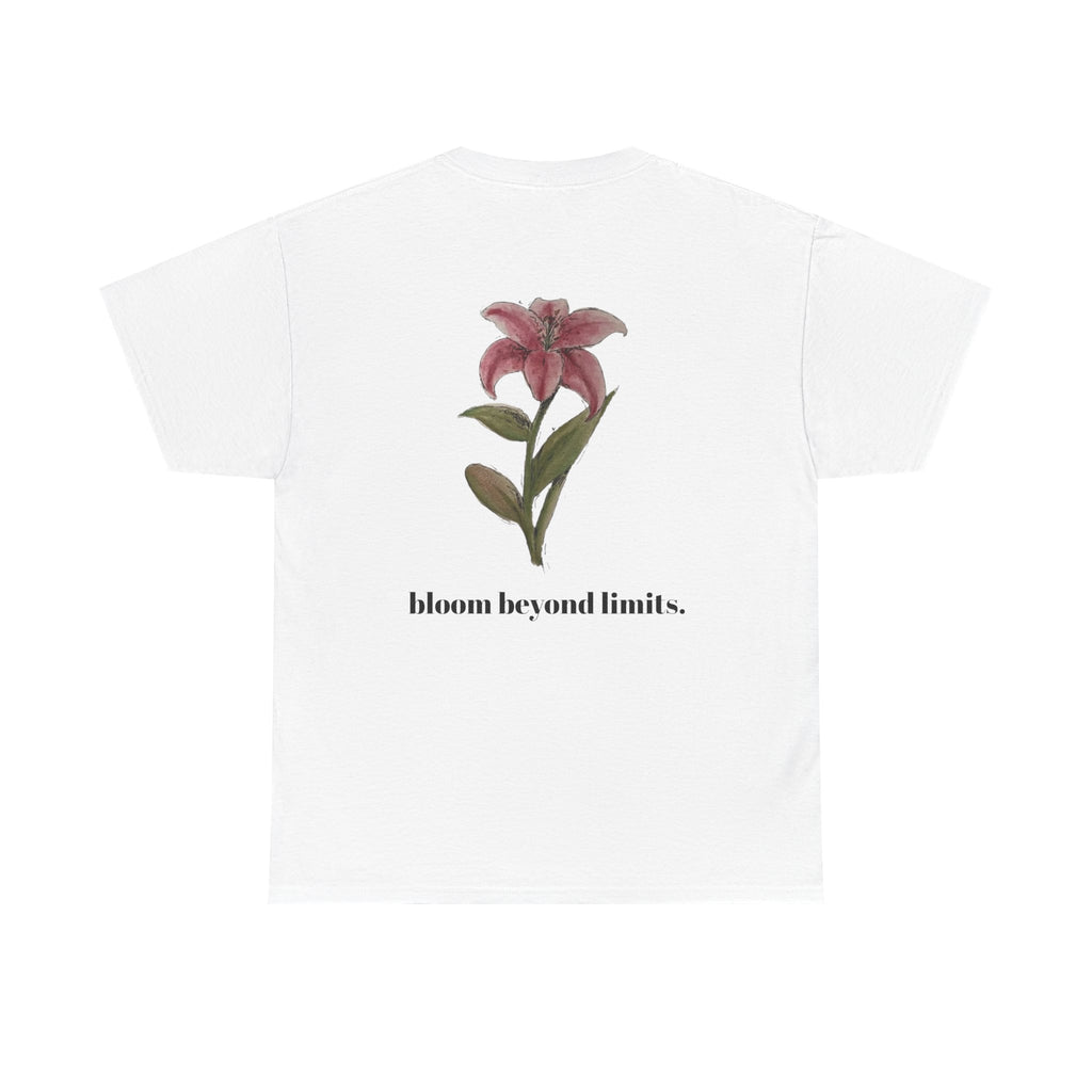 Bloom Beyond Limits Oversized Graphic T-Shirt – Premium Floral Streetwear Tee